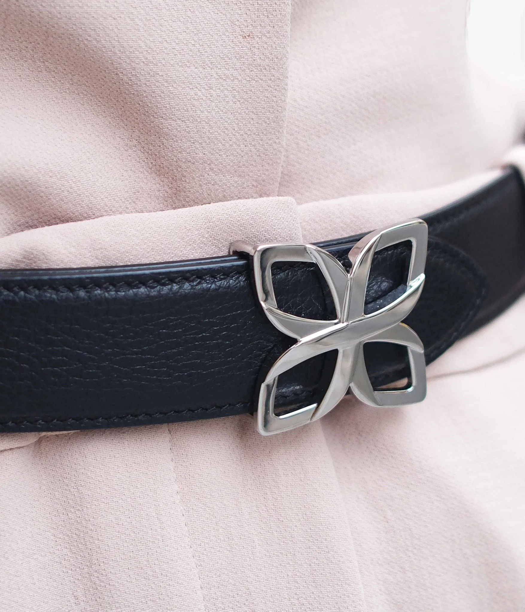 Hortensia Silver Belt 25mm | Bleu Marine Bleu Cobalt - Image 2