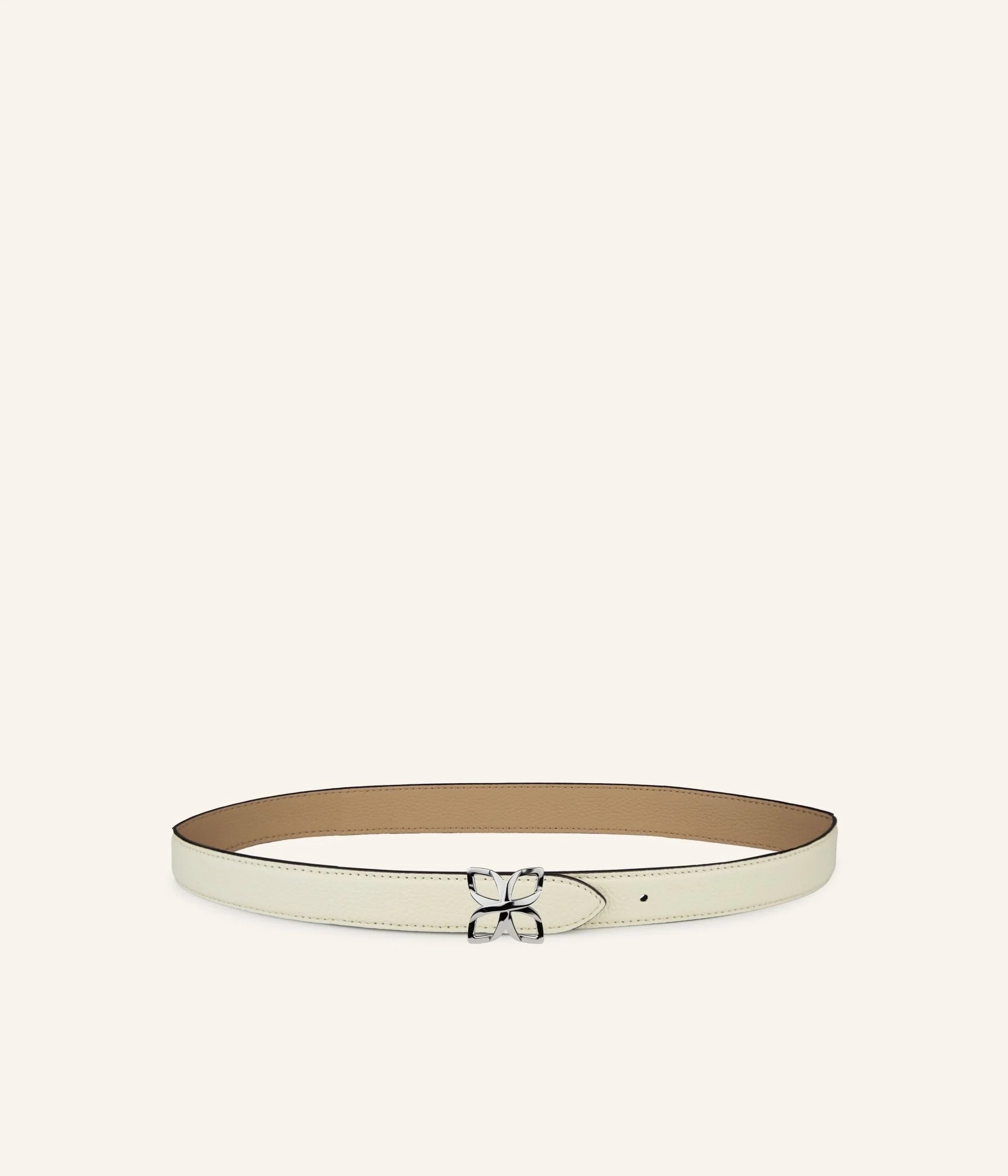 Hortensia Silver Belt 25mm | Crème Sable