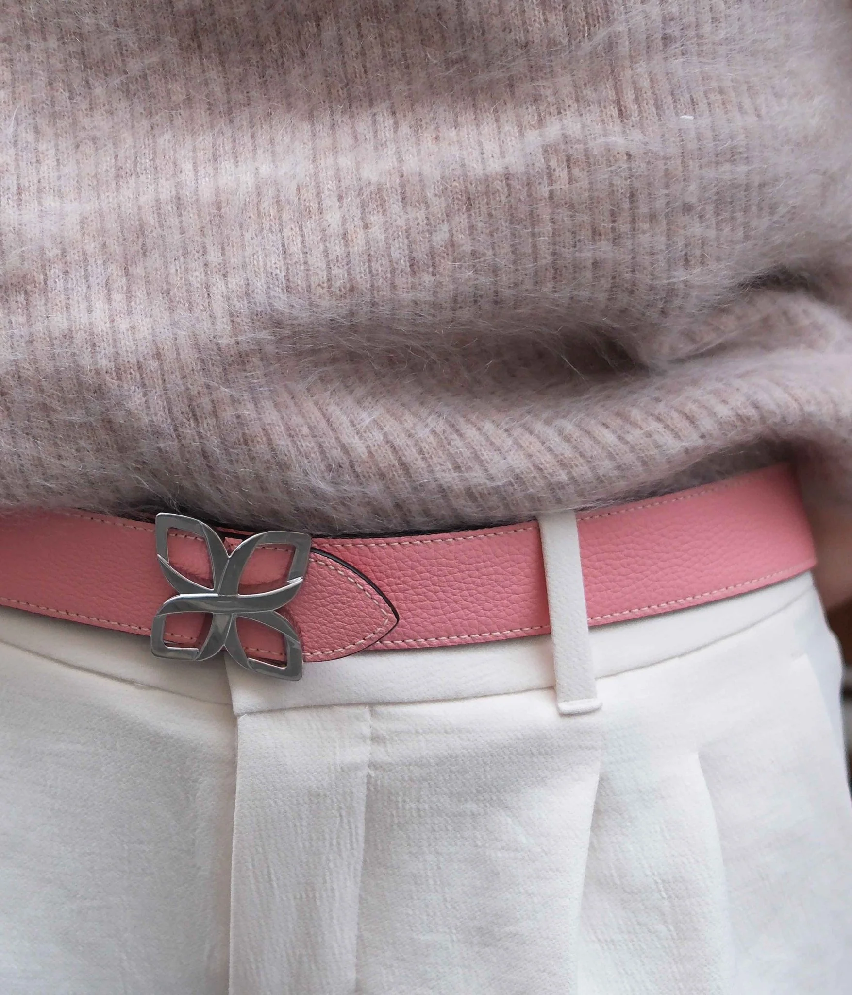 Hortensia Silver Belt 33mm | Baie de Goji Rose Bonbon - Image 3