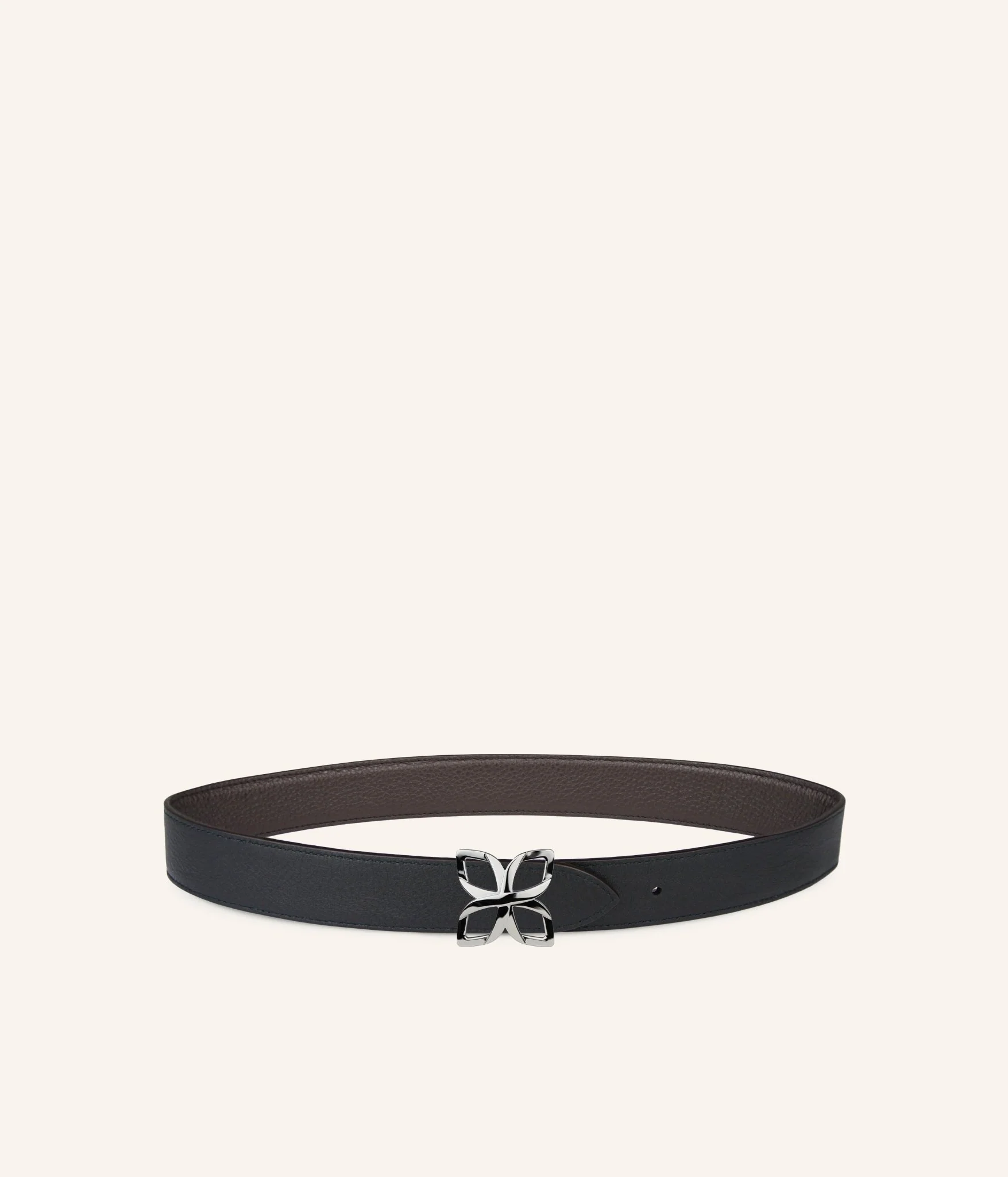 Hortensia Silver Belt 33mm | Espresso Noir Lisse - Image 2
