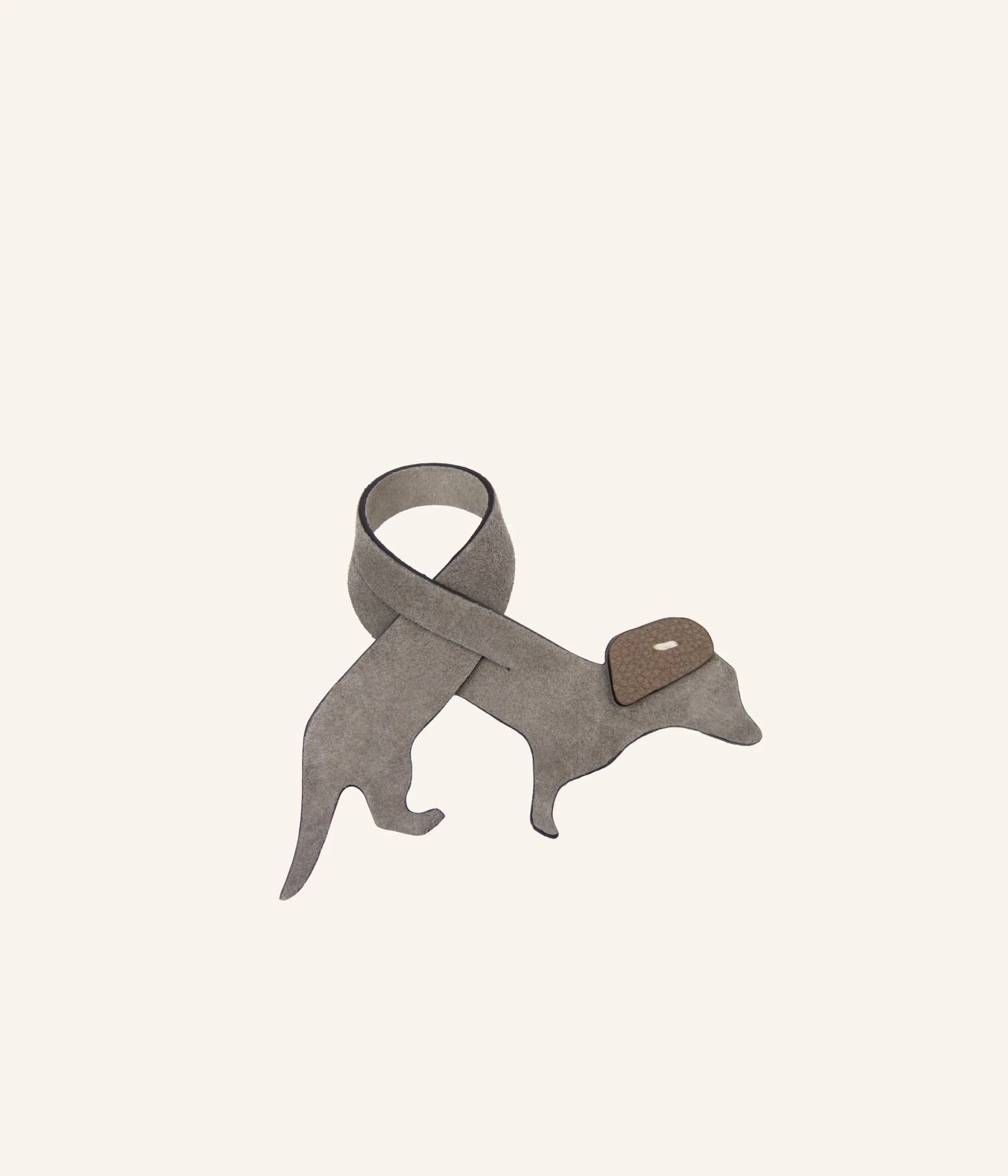 Teckel | Suede Taupe