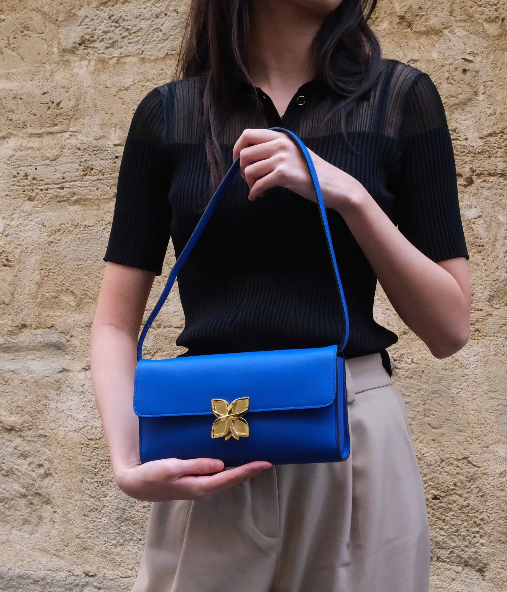 Hortensia Clutch | Bleu Roi - Image 4