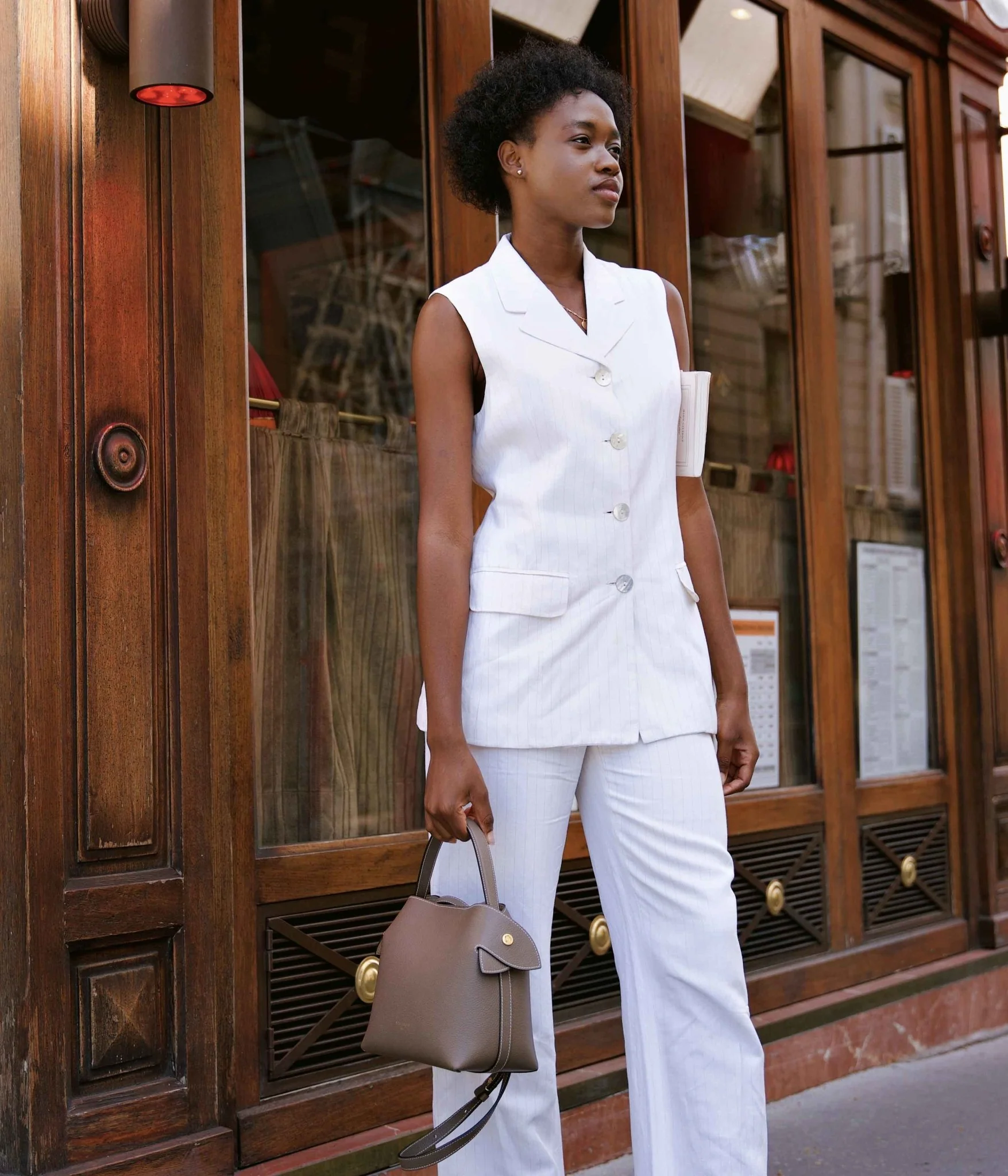 Medium Swann | Taupe - Image 5