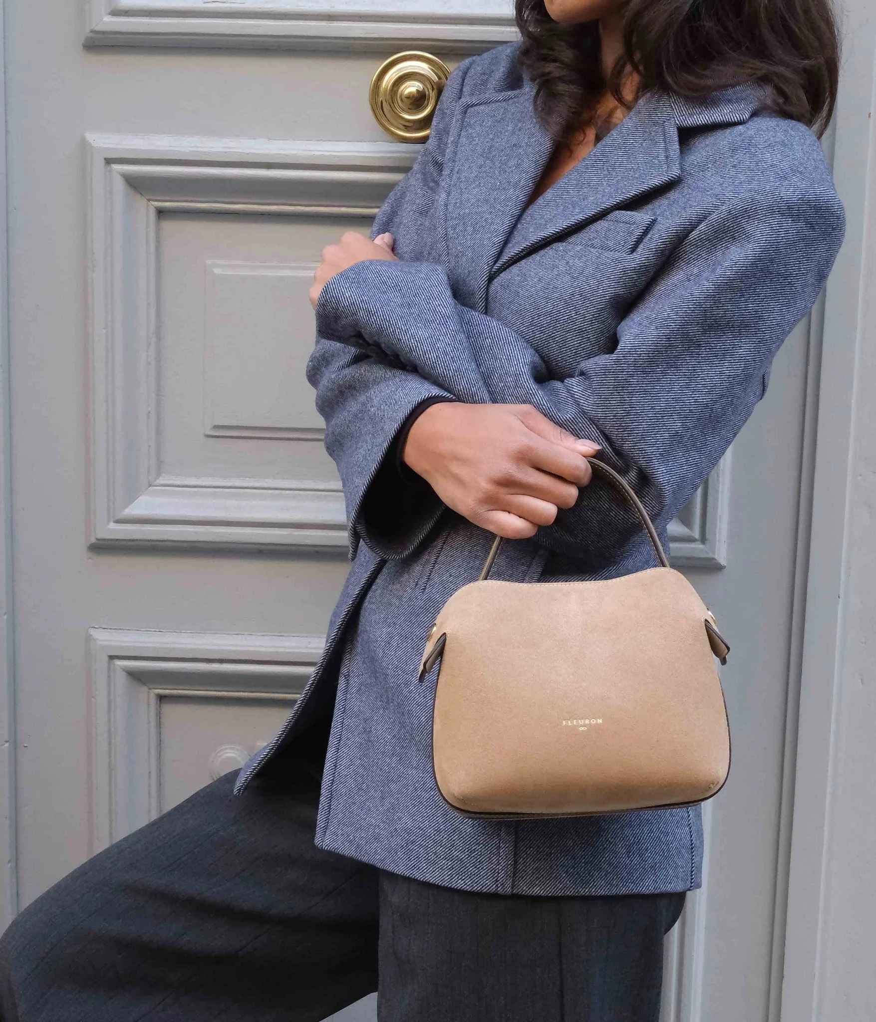 Mini Swann | Suede Biscuit - Image 4