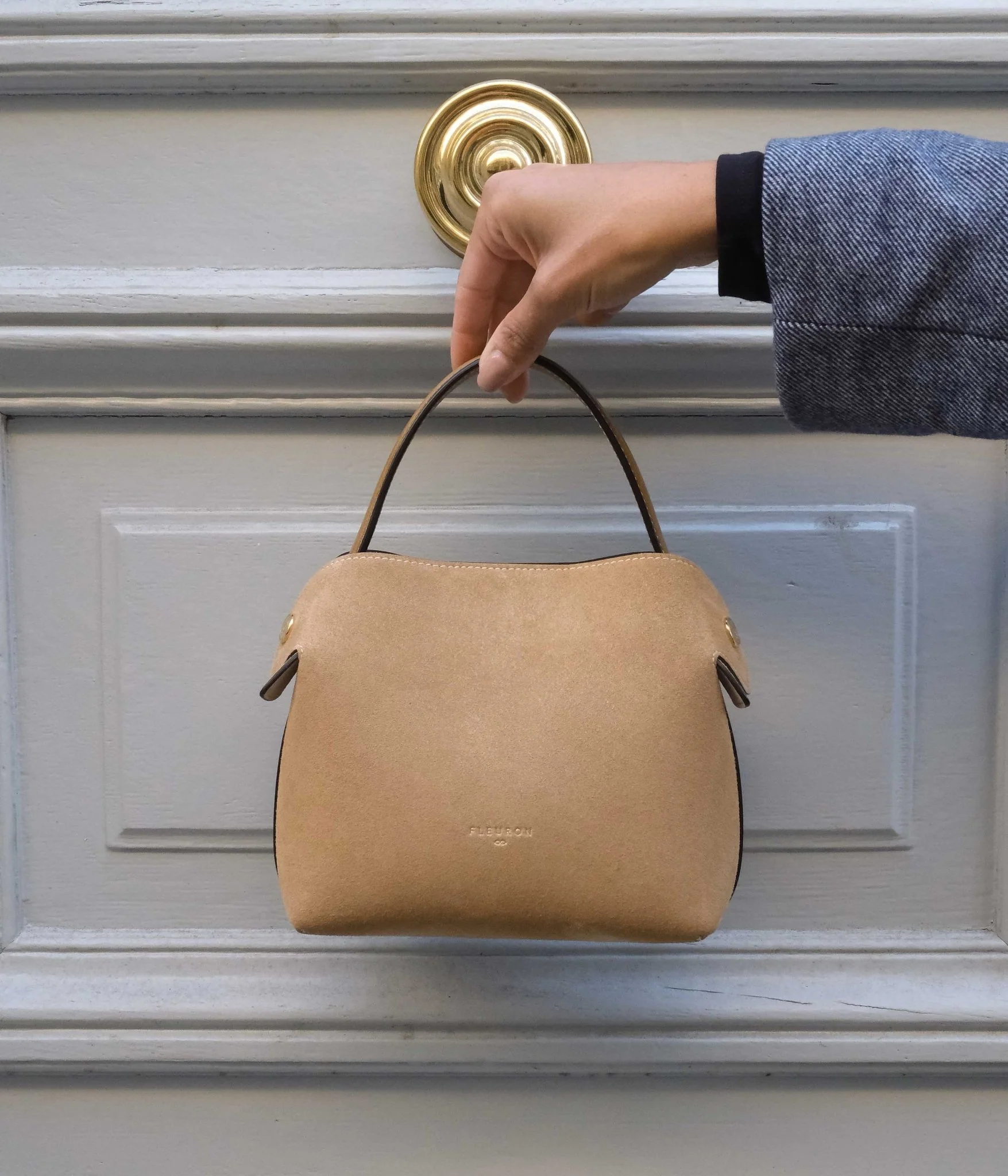 Mini Swann | Suede Biscuit - Image 5