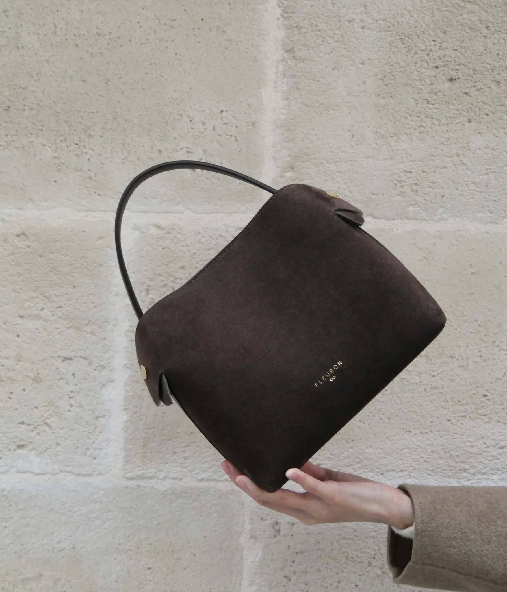 Medium Swann | Suede Moka - Image 5