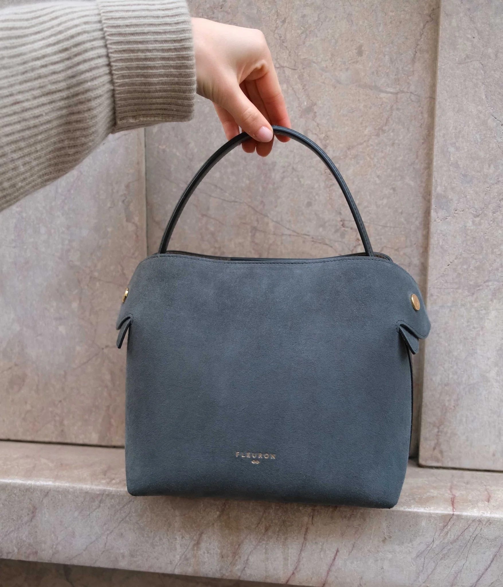 Medium Swann | Suede Orage - Image 4